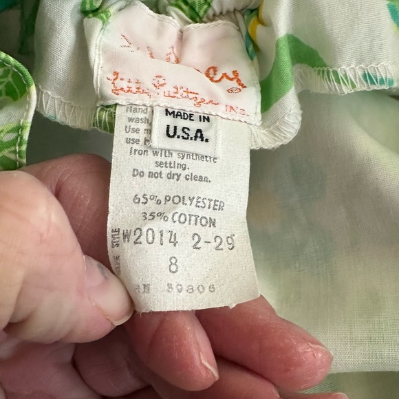 VTG late 70/early 80s Lilly Pulitzer/S.Zuzek Key West Midi Wrap Sundress small 8 - Picture 5 of 16